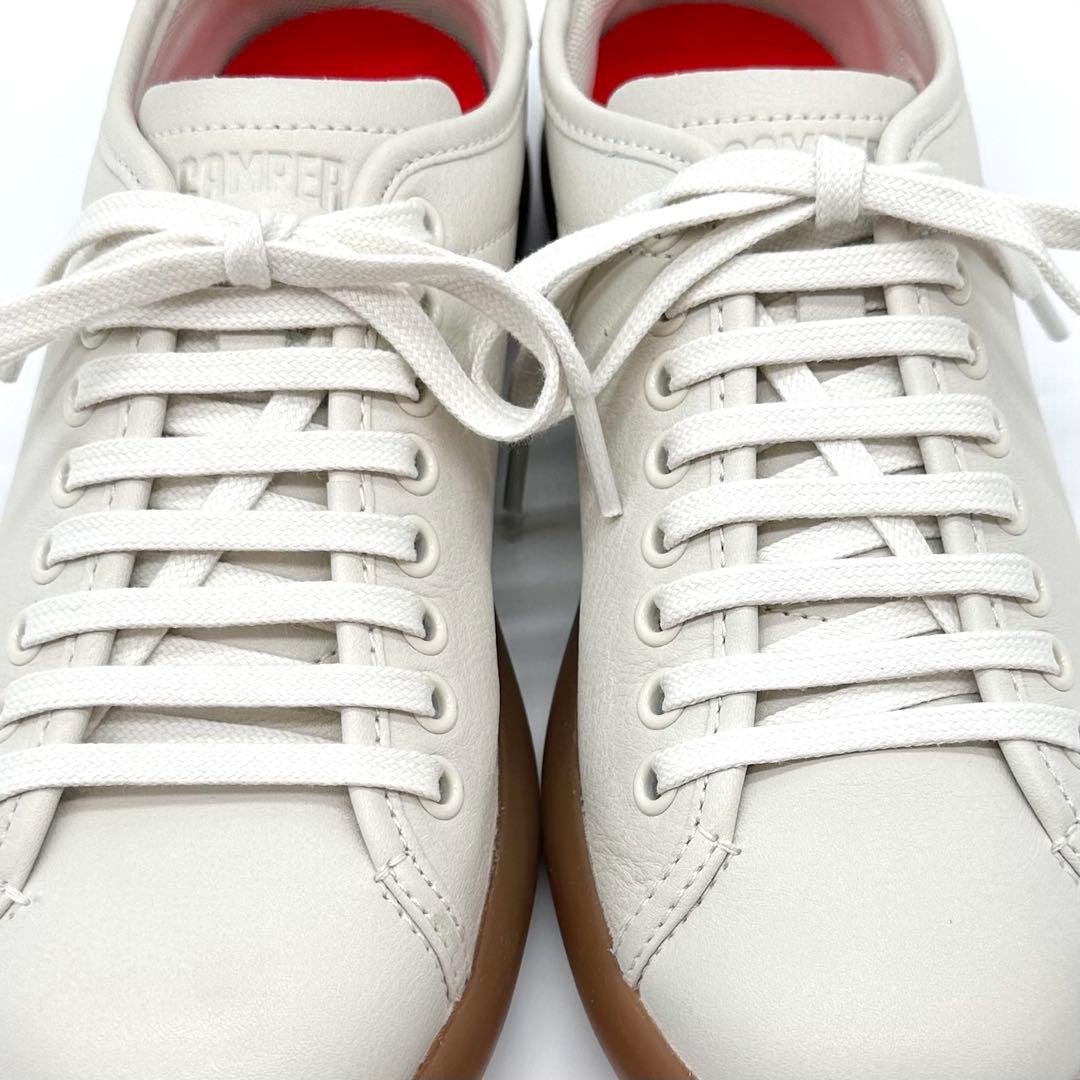 未使用✨カンペール スニーカー ペロータスソイエル レザー ホワイト 24cm位