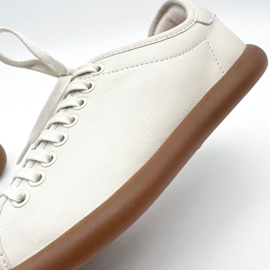 未使用✨カンペール スニーカー ペロータスソイエル レザー ホワイト 24cm位