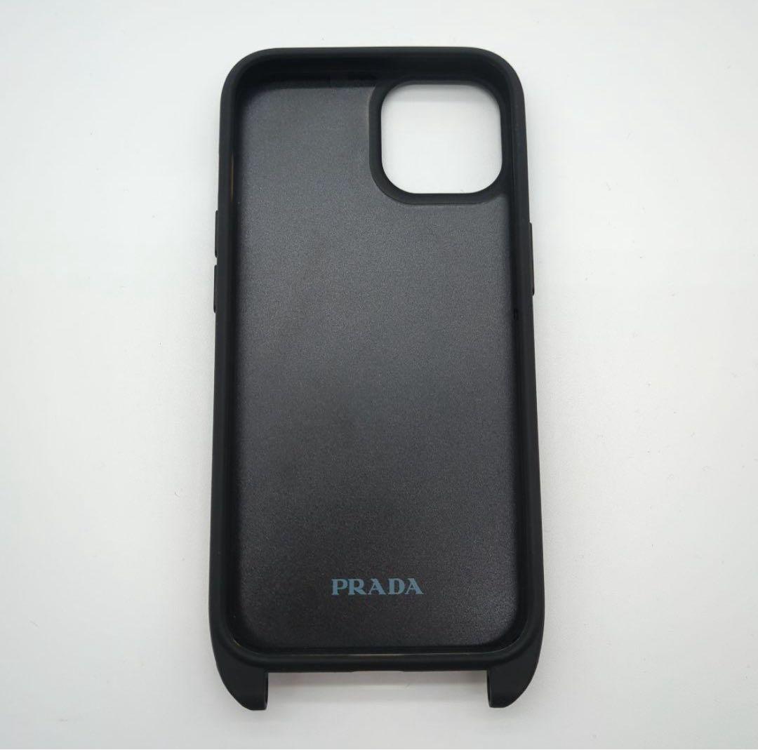 PRADA iPhone14用ケース ブラック