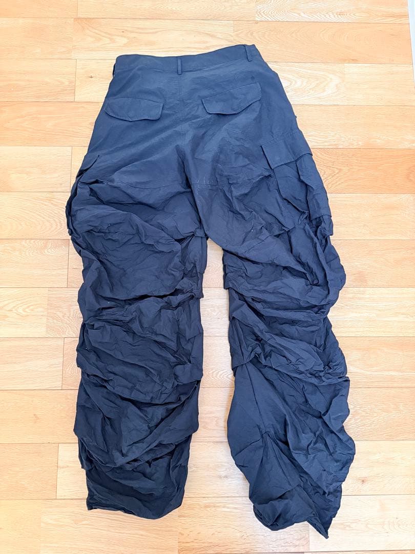 amnjx 27circus カーゴパンツ ブラック