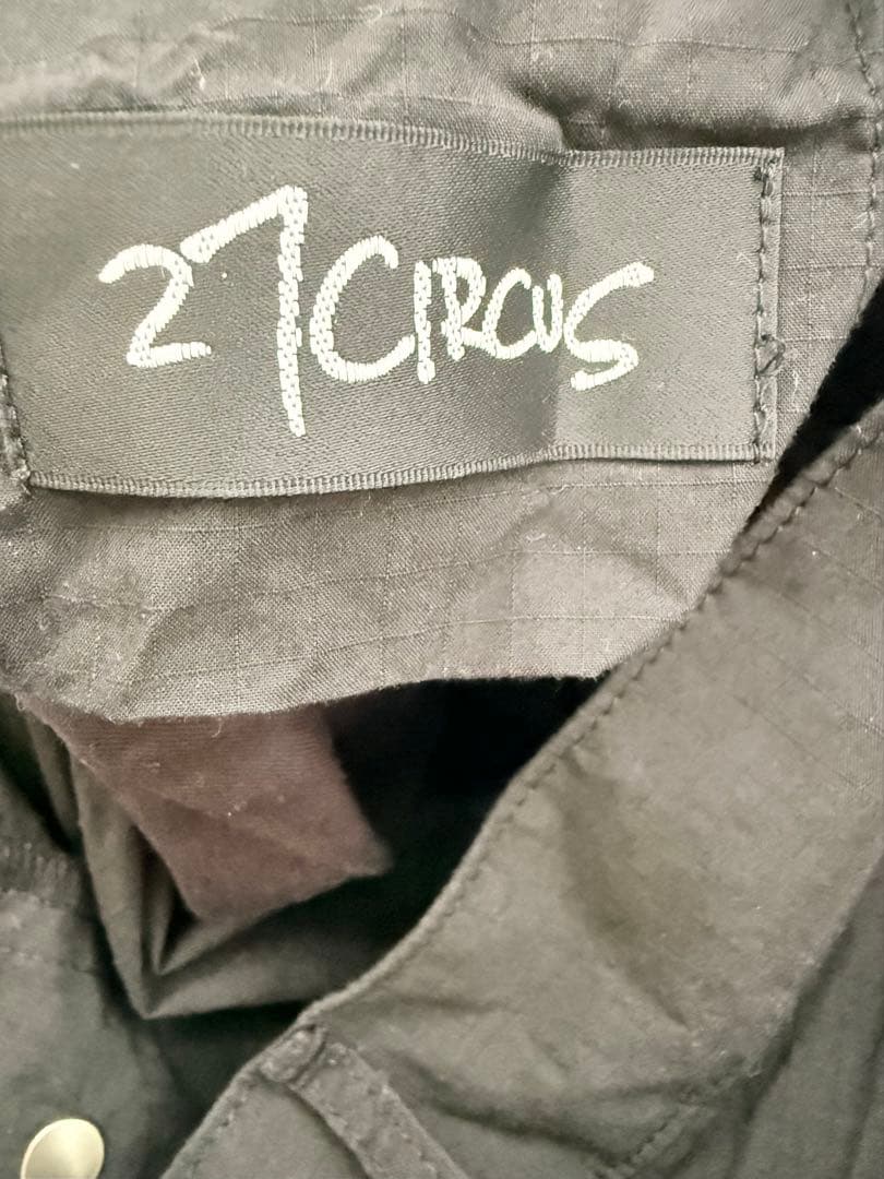 amnjx 27circus カーゴパンツ ブラック