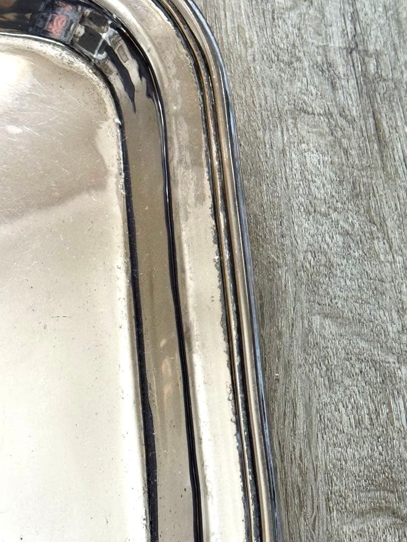 ラルフローレン　シルバートレー　長方形トレー 約54cm✖️23cm