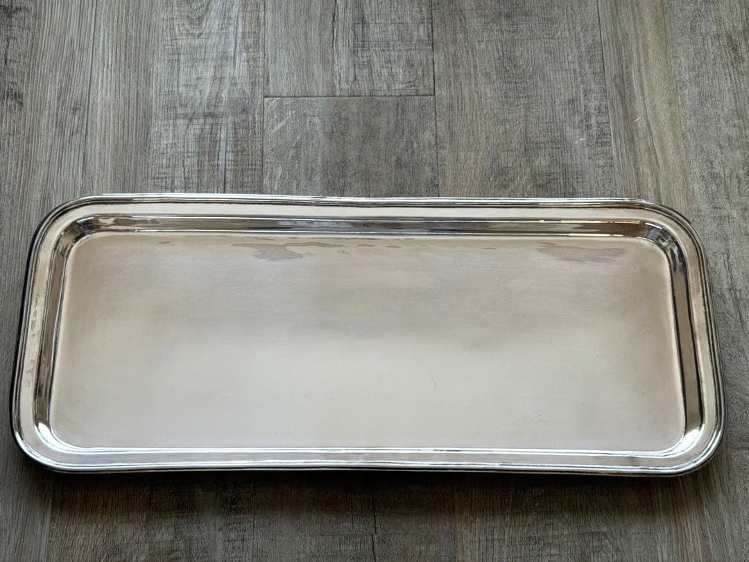 ラルフローレン　シルバートレー　長方形トレー 約54cm✖️23cm