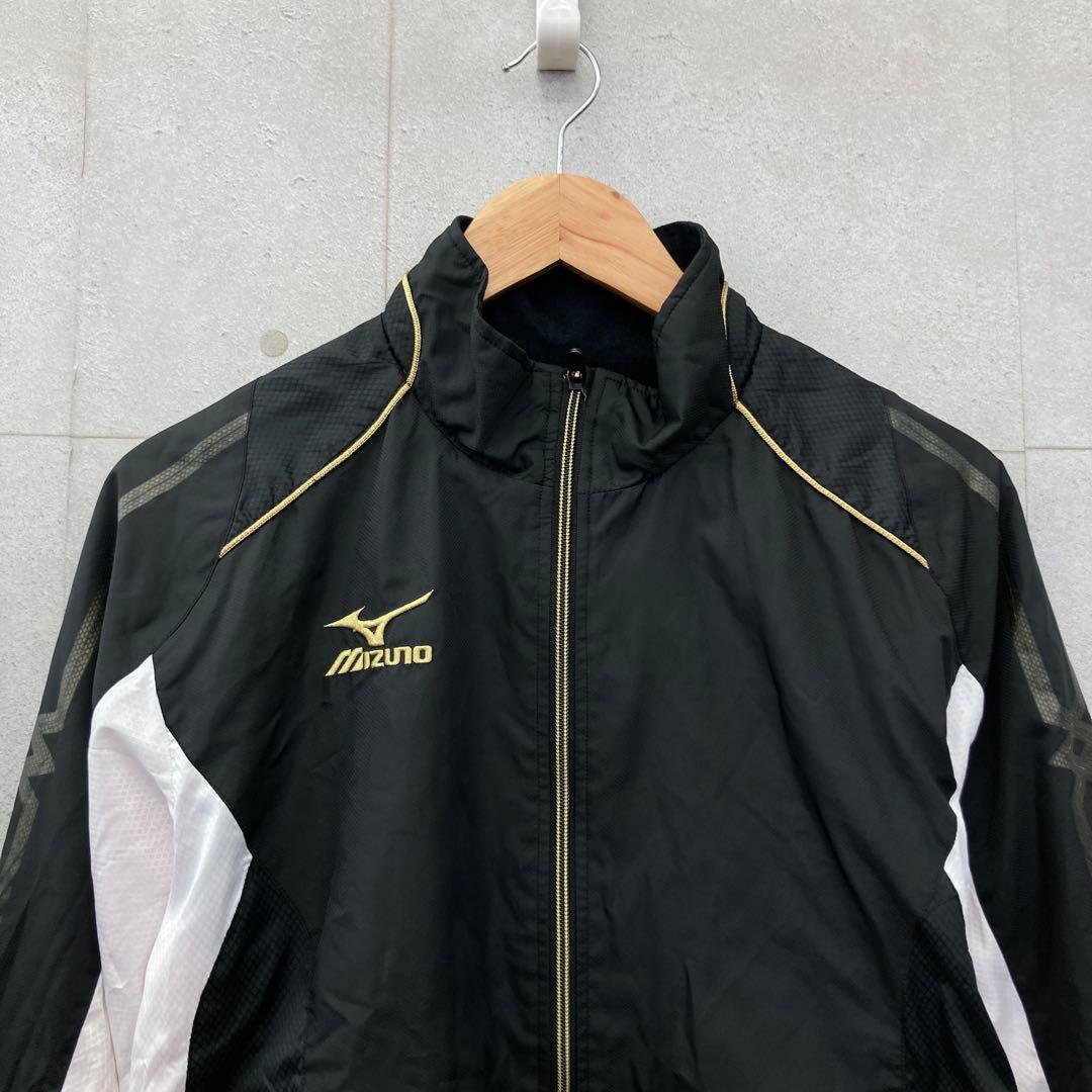 MIZUNO ミズノ ウィンドブレーカー 上下セットアップ メンズ M 黒