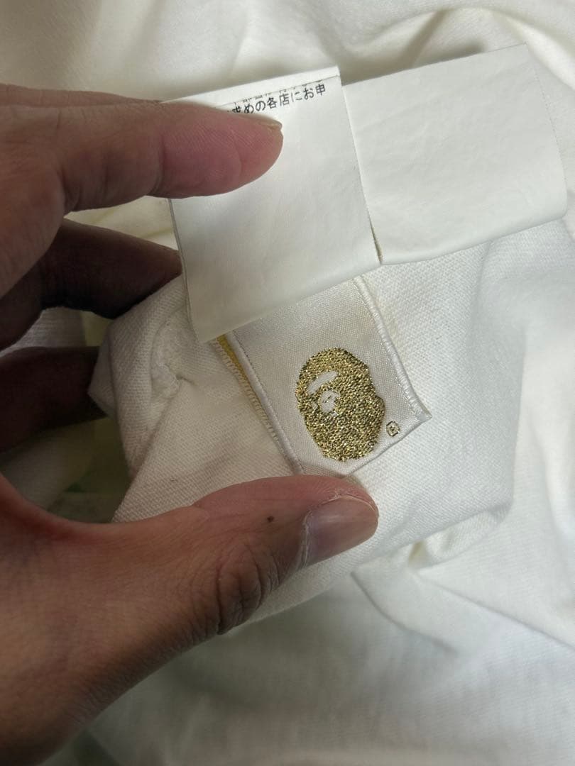 A BATHING APE スワロフスキー SHARK Tシャツ M