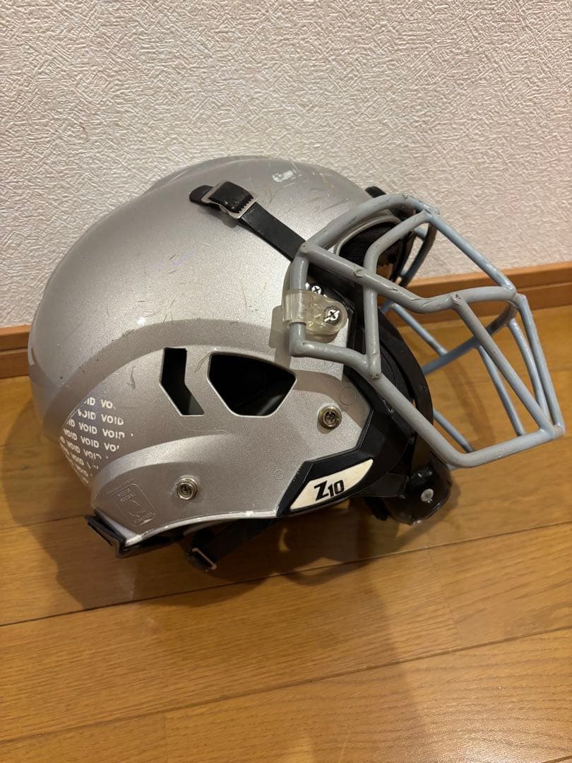 schutt Z10 ヘルメット シルバー