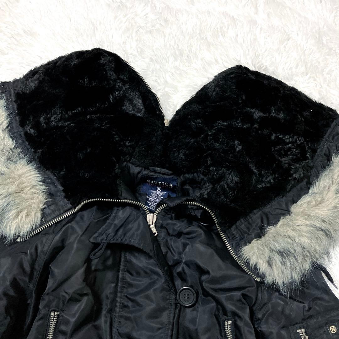 ジャケット・アウター NAUTICA N-2B N2B black flight bomber jkt