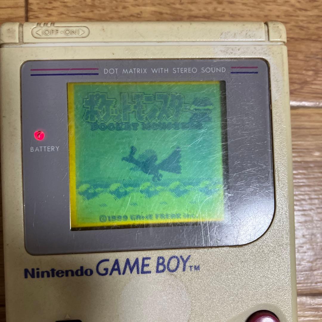 初代GB本体　GBkポケモン金　ポケモンカードGBセット