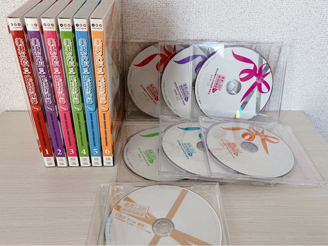 美男高校地球防衛部LOVE! DVD全巻セット 特典付き