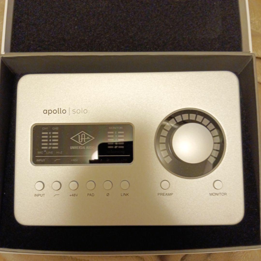 【美品】Apollo Solo Thunderbolt 3