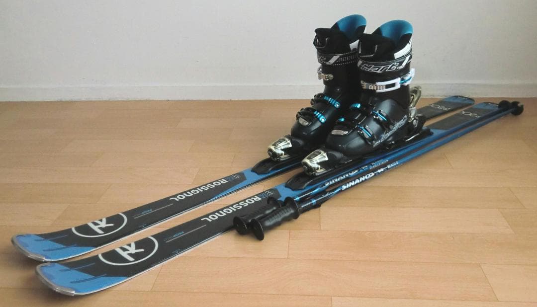 ■1月限定■送料無料■ロシニョール■メンズスキーセット■163/27■メンテ付■