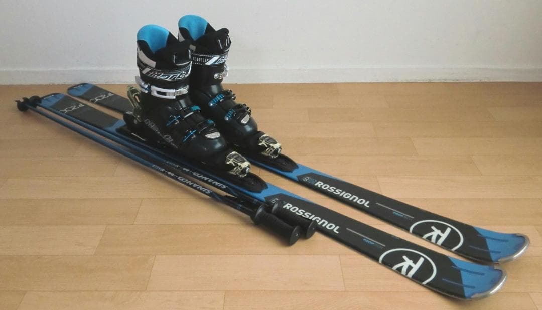 ■1月限定■送料無料■ロシニョール■メンズスキーセット■163/27■メンテ付■