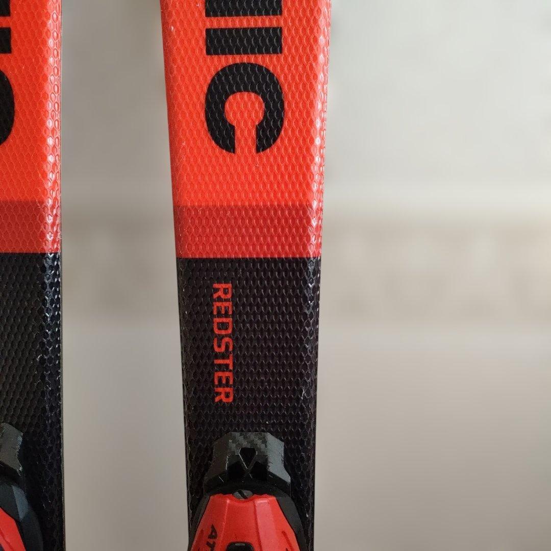 ATOMIC スキー板 赤 ブラック　130センチ redstar