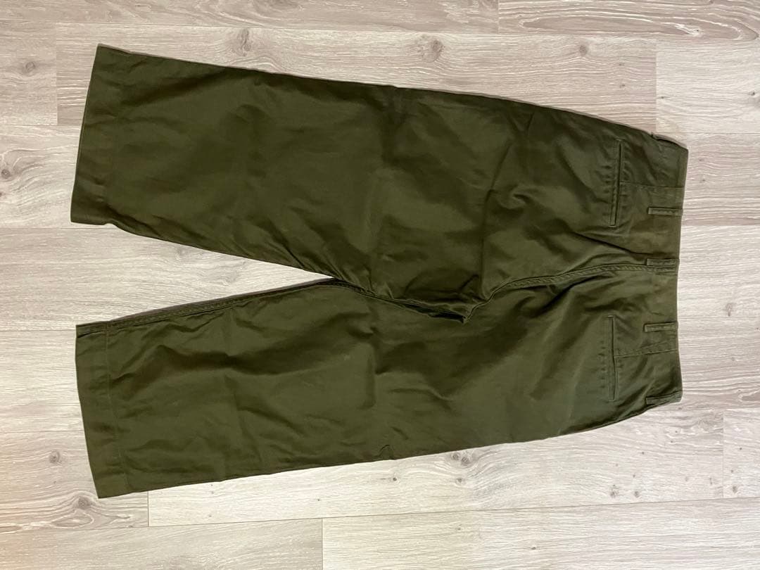 【CIOTA × EDIFICE 別注】 スビンコットン モールスキン チノパン