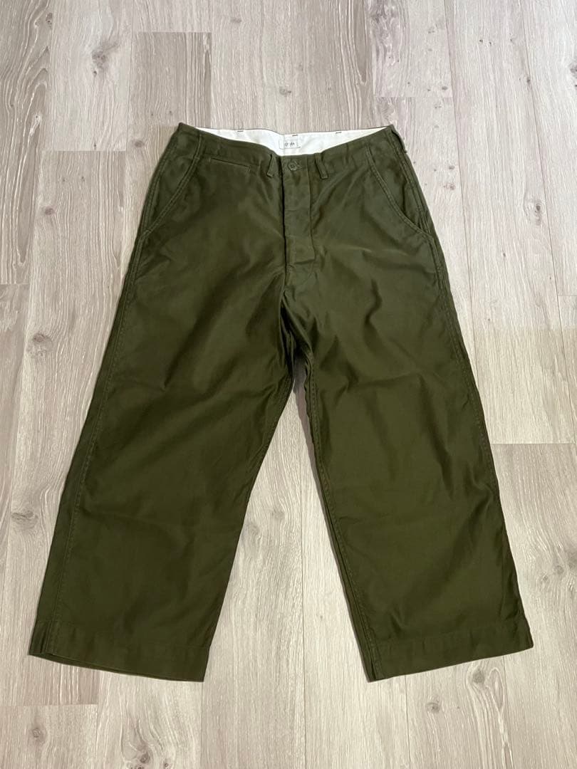 【CIOTA × EDIFICE 別注】 スビンコットン モールスキン チノパン