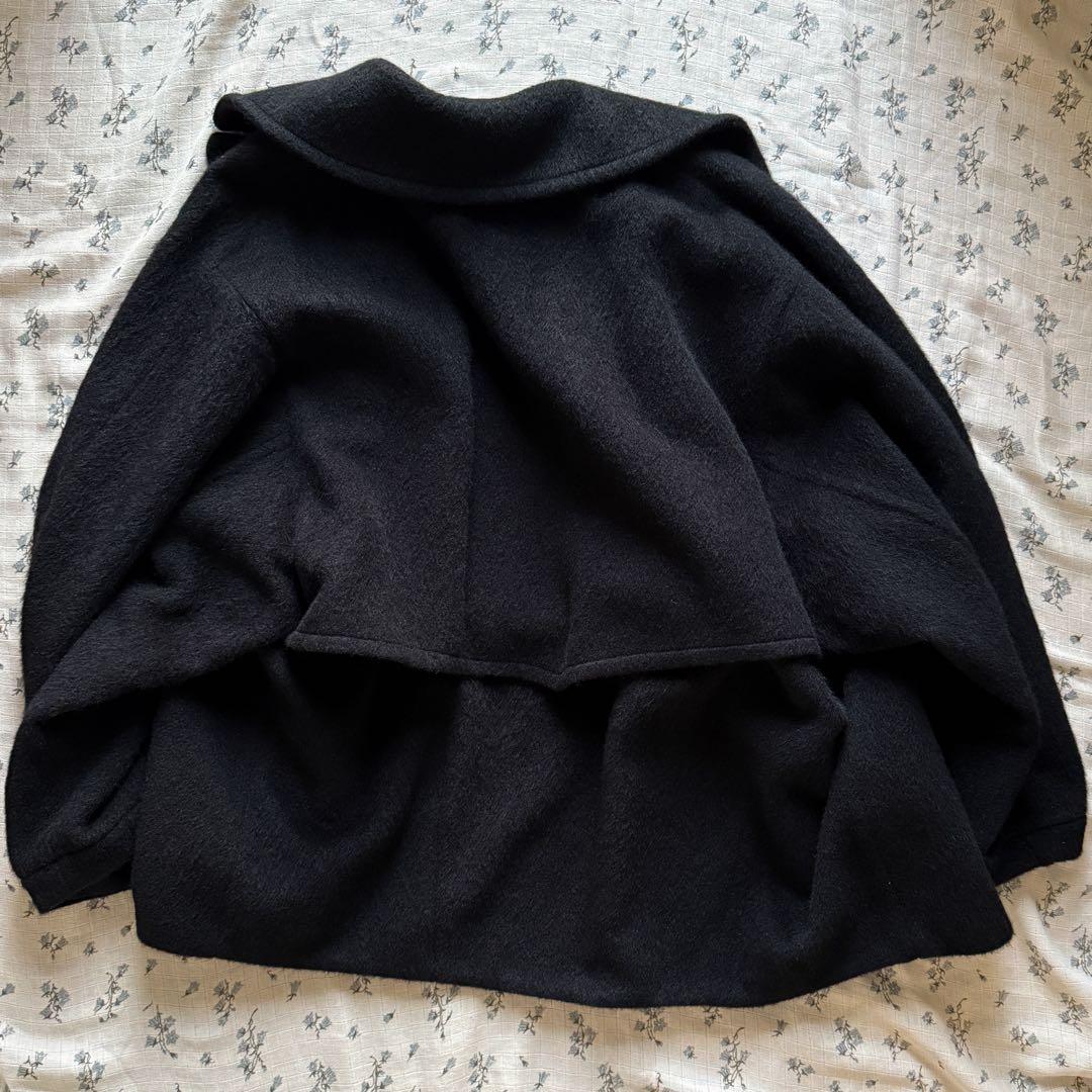 えん IENA イエナ モヘヤミックスシャギー ショートコート