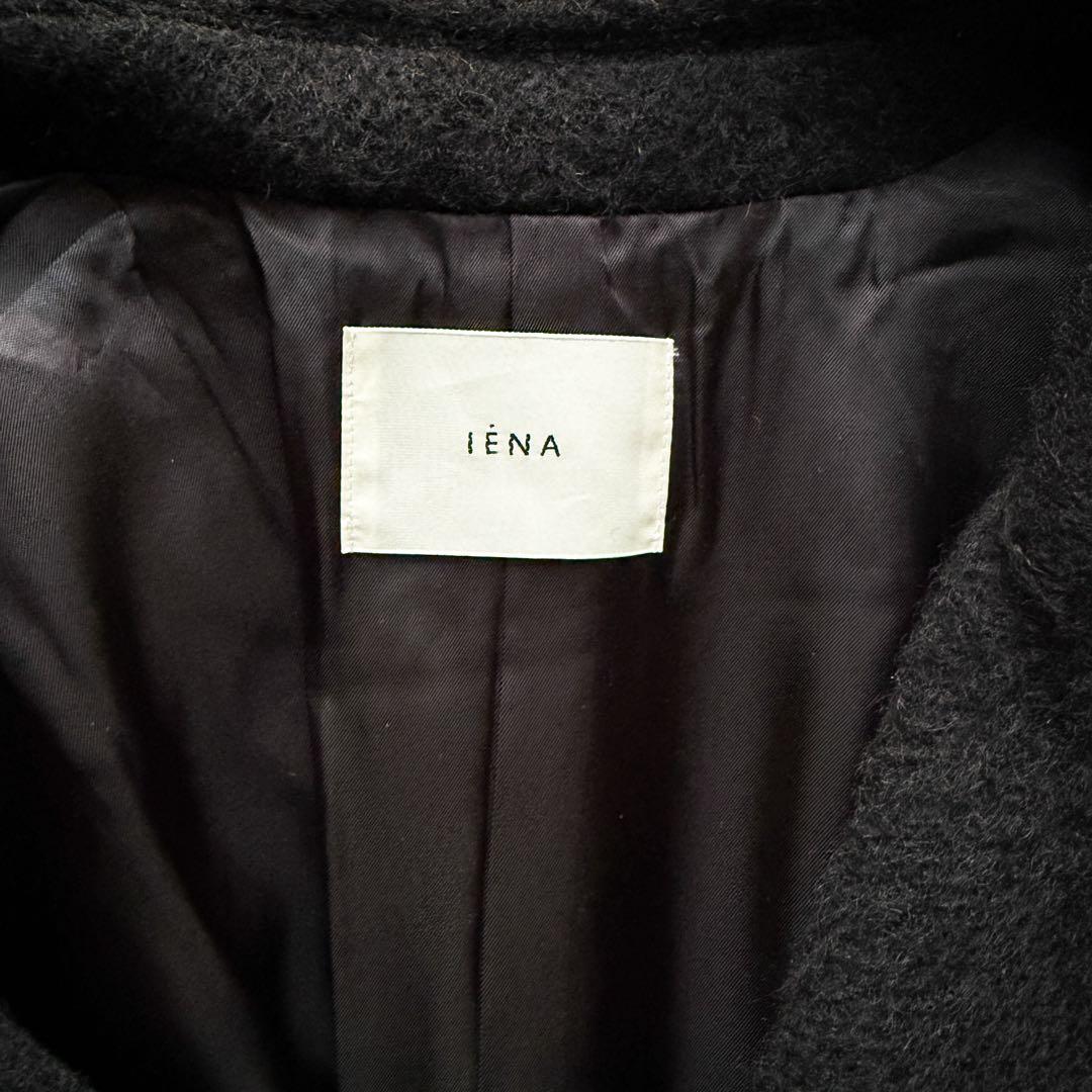 えん IENA イエナ モヘヤミックスシャギー ショートコート
