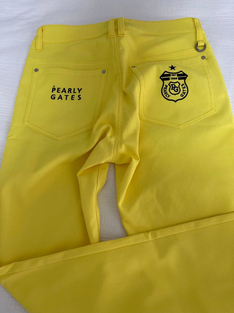 PEARLY GATES イエローパンツ レディース