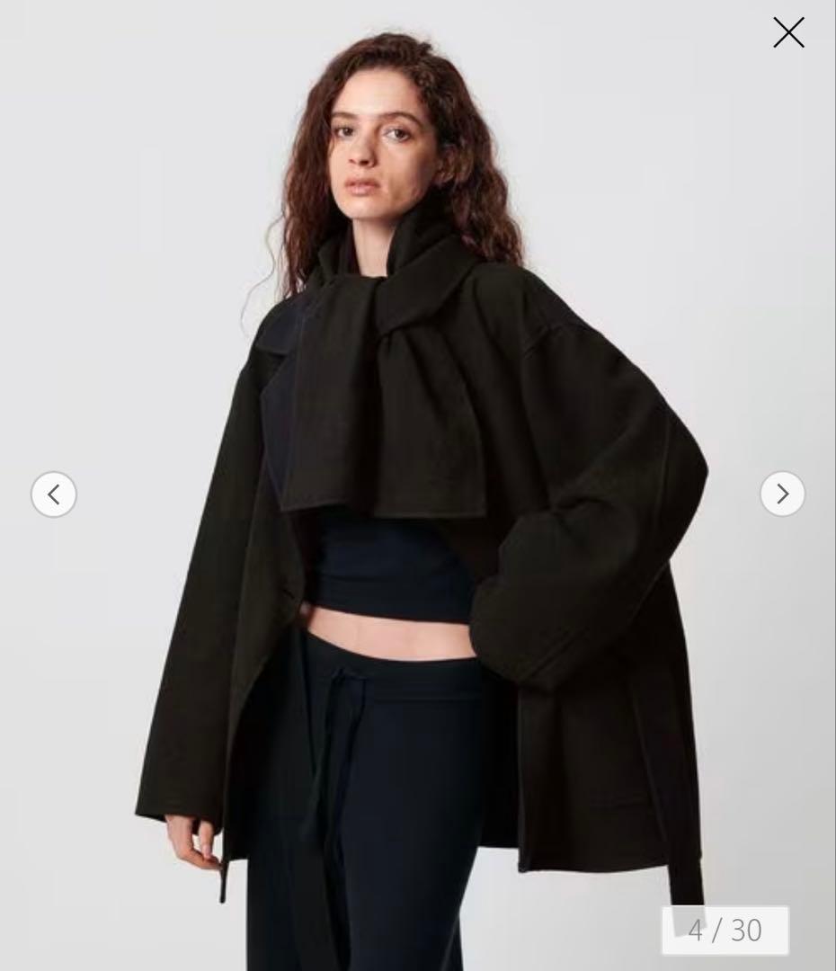 ATTISESSIONリバーシブル ベルト コート