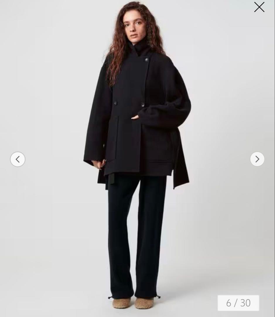 ATTISESSIONリバーシブル ベルト コート