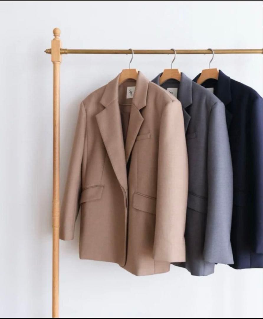 ボンディングテーラードジャケット