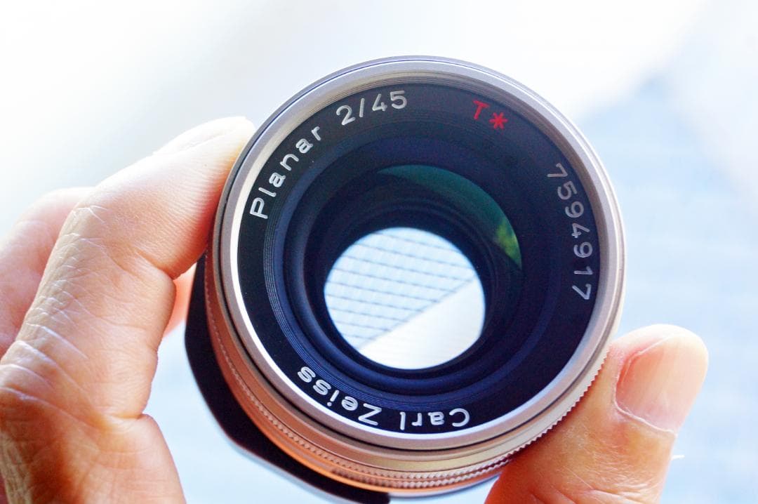 【中古】【良品】Carl Zeiss Planar 2/45 単焦点レンズ