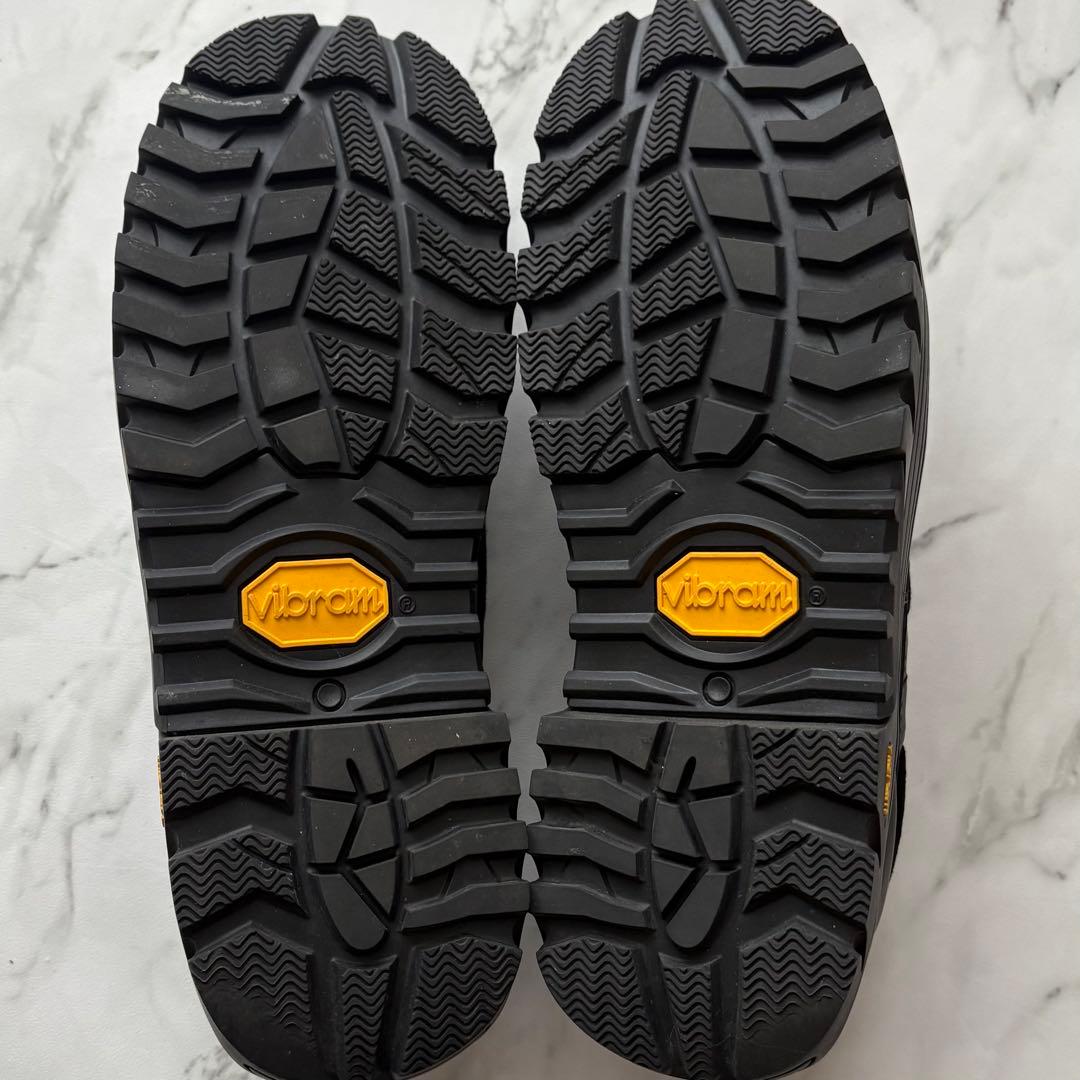【美品】ZARA×Vibram レザー厚底シューズ