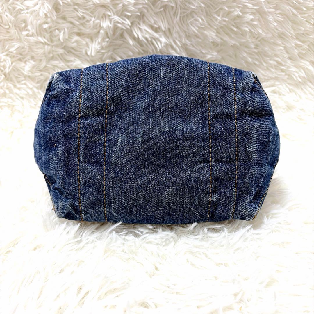 POLO ポロラルフローレン デニム ミニ トートバッグ ビッグポニー刺繍