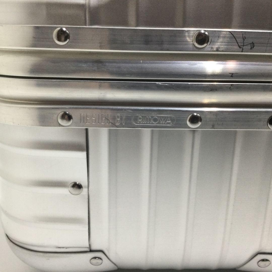 廃盤 / 希少 RIMOWA PORSCHE メイクボックス /リモワ ポルシェ