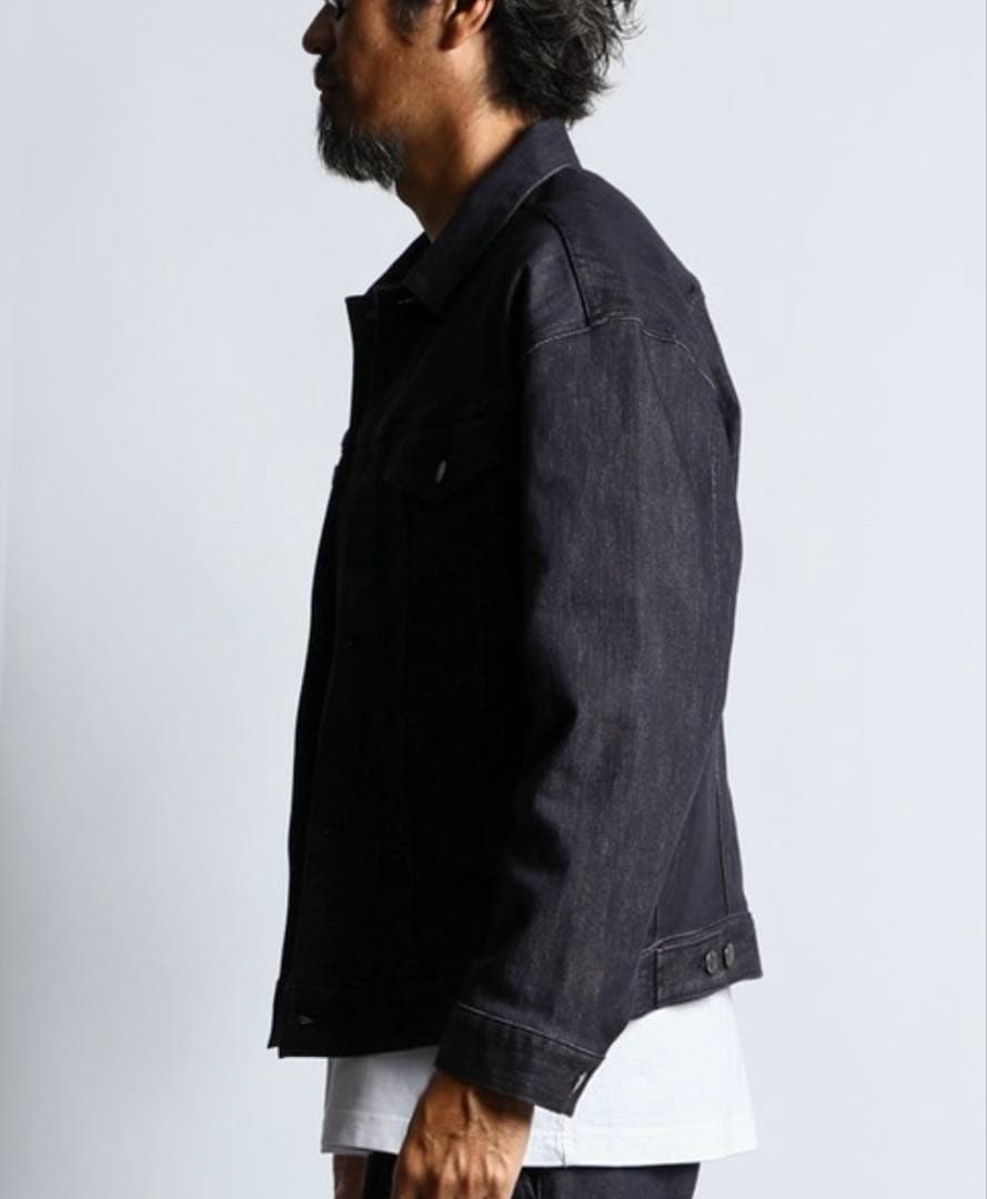 「FINE TONE」シリーズ ステイカラー トラッカージャケット Gジャン