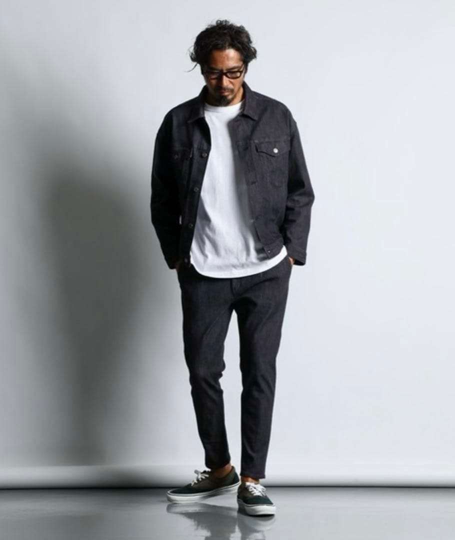 「FINE TONE」シリーズ ステイカラー トラッカージャケット Gジャン