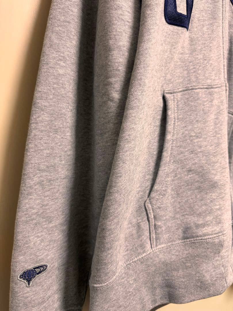 【別注】JONES / フロント刺繍 フルジップフーディー