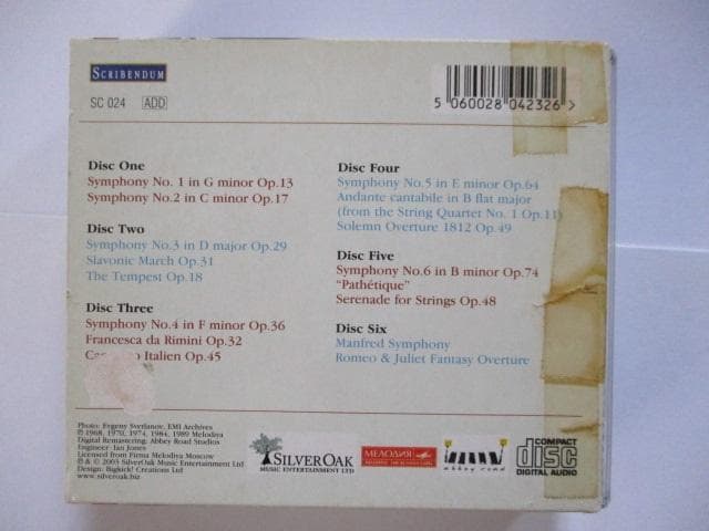 爆演 ソ連時代改竄版 チャイコフスキー１８１２年他 スヴェトラーノフ 録音74