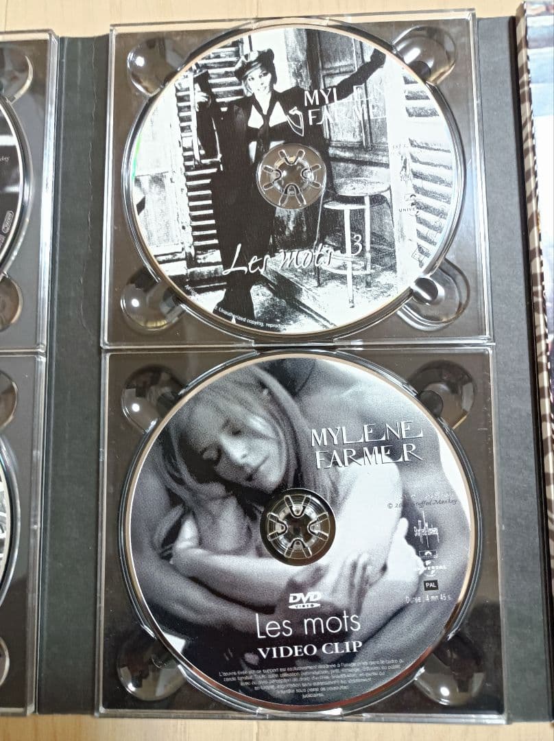 MYLENE FARMER Les mots 3CD+DVD 限定ボックス