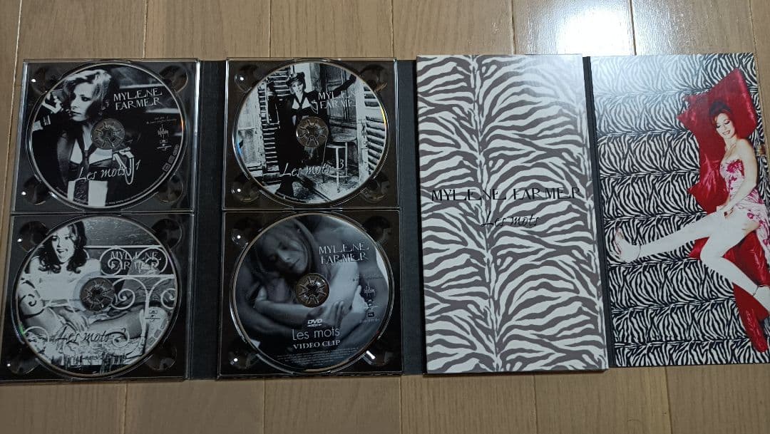 MYLENE FARMER Les mots 3CD+DVD 限定ボックス