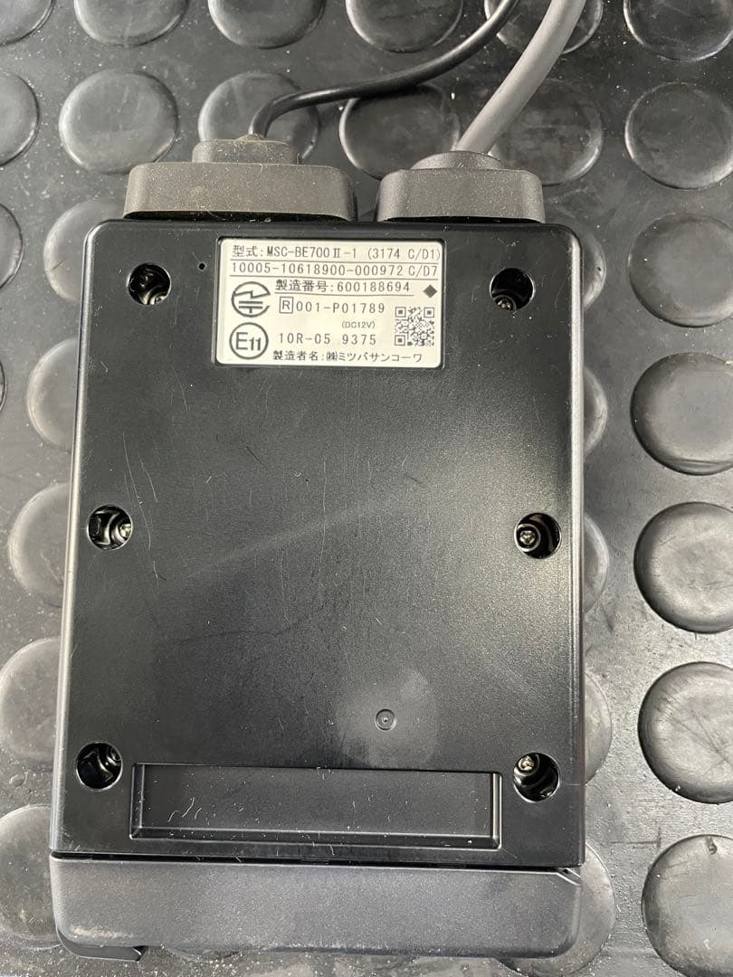 ETC 2.0 ミツバサンコーワ MSC-BE700II 二輪 バイク用　別体型