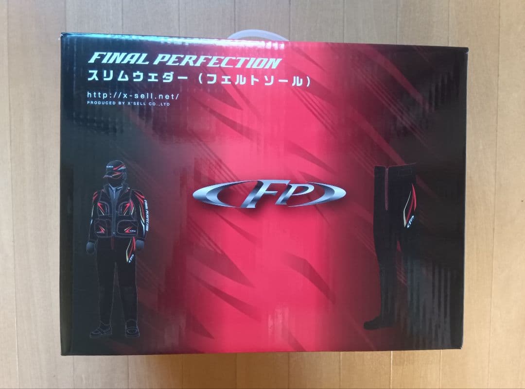 エクセル x-sell FP-5611 鮎タイツ鮎ウェダー 黒/赤 lla