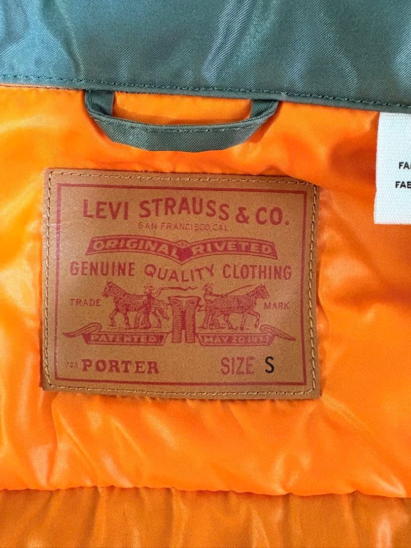 値下げしました！【中古】Levi’s® × PORTERコラボジャケット&ポーチ