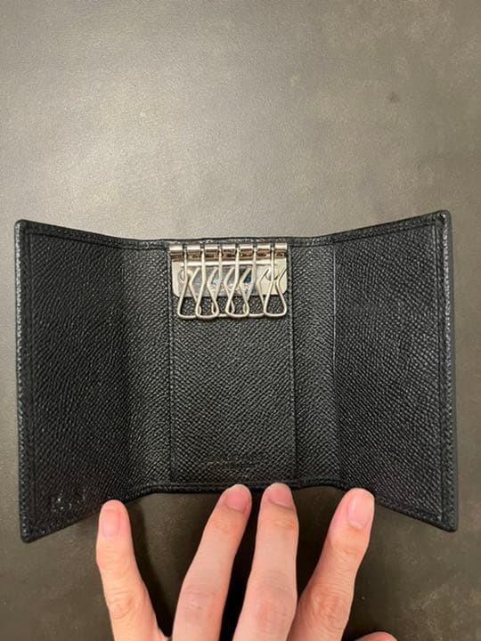 ブルガリ　BVLGARI キーケース　ブラック　美品
