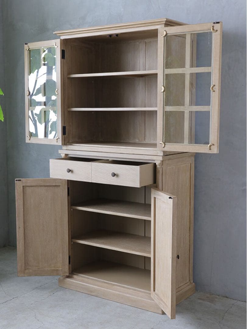 極美品◾️サラグレース◾️ Sophieハイキャビネット　食器棚