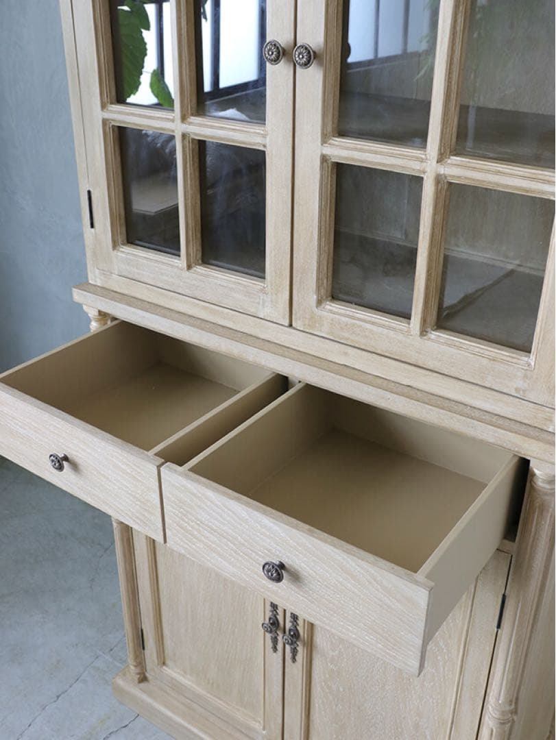 極美品◾️サラグレース◾️ Sophieハイキャビネット　食器棚