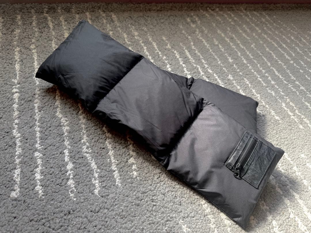 ポケット付きダウンマフラー nextraveler 高城剛 down scarf