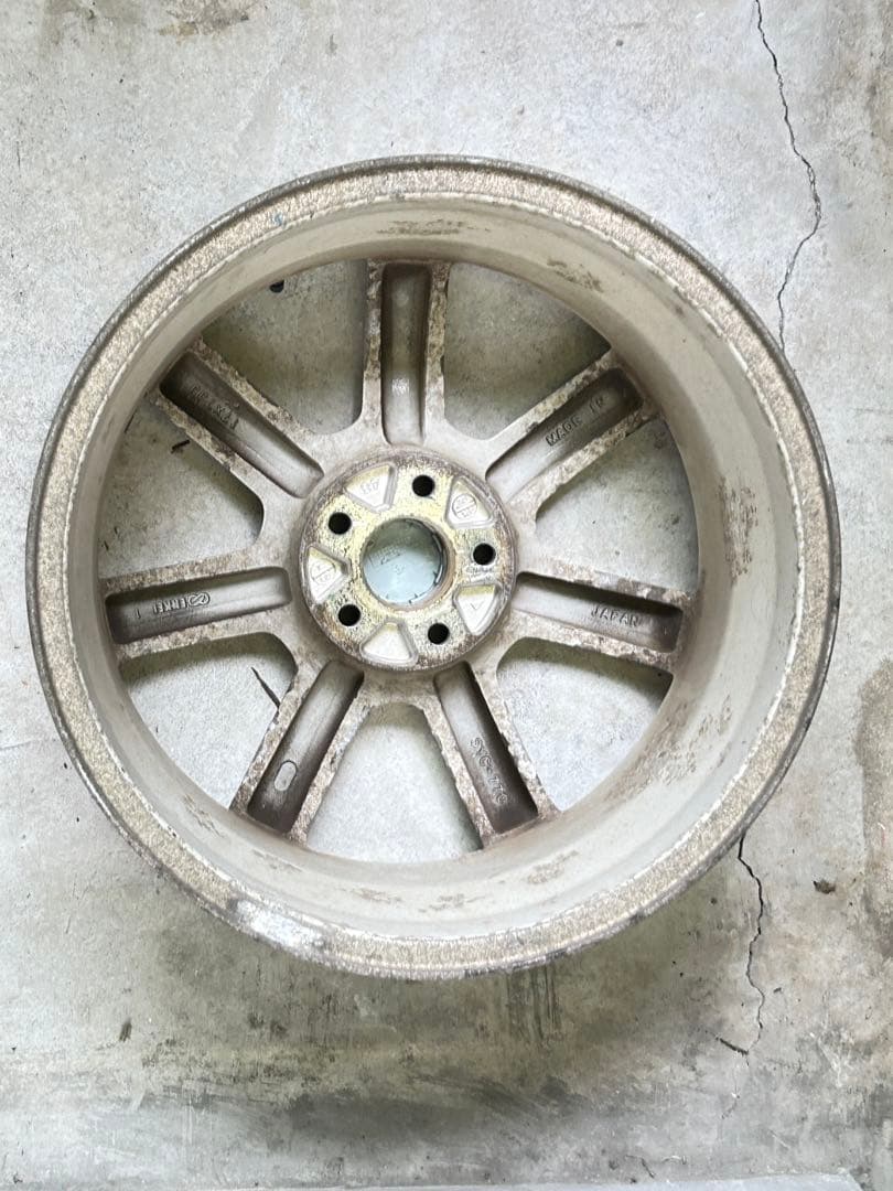 【みきまる】スバル純正ホイール スバルオートアクセサリーズ17x7J