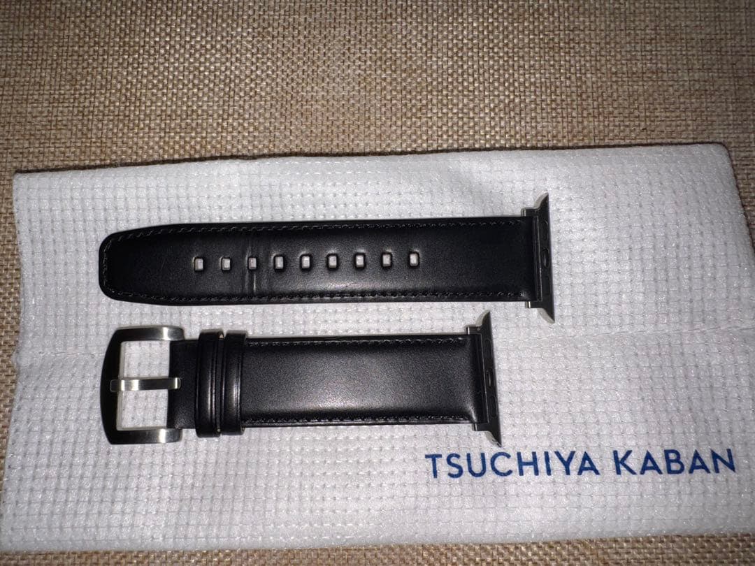 レザーバンド Apple Watch 黒 TSUCHIYA KABAN