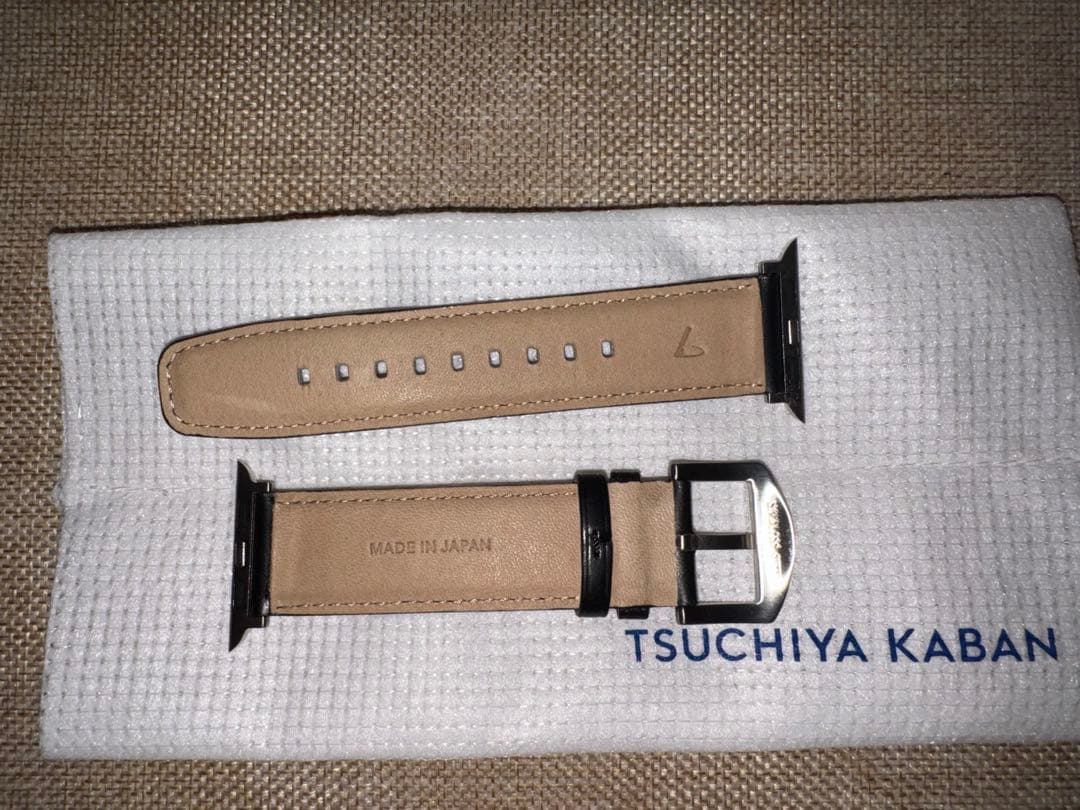 レザーバンド Apple Watch 黒 TSUCHIYA KABAN