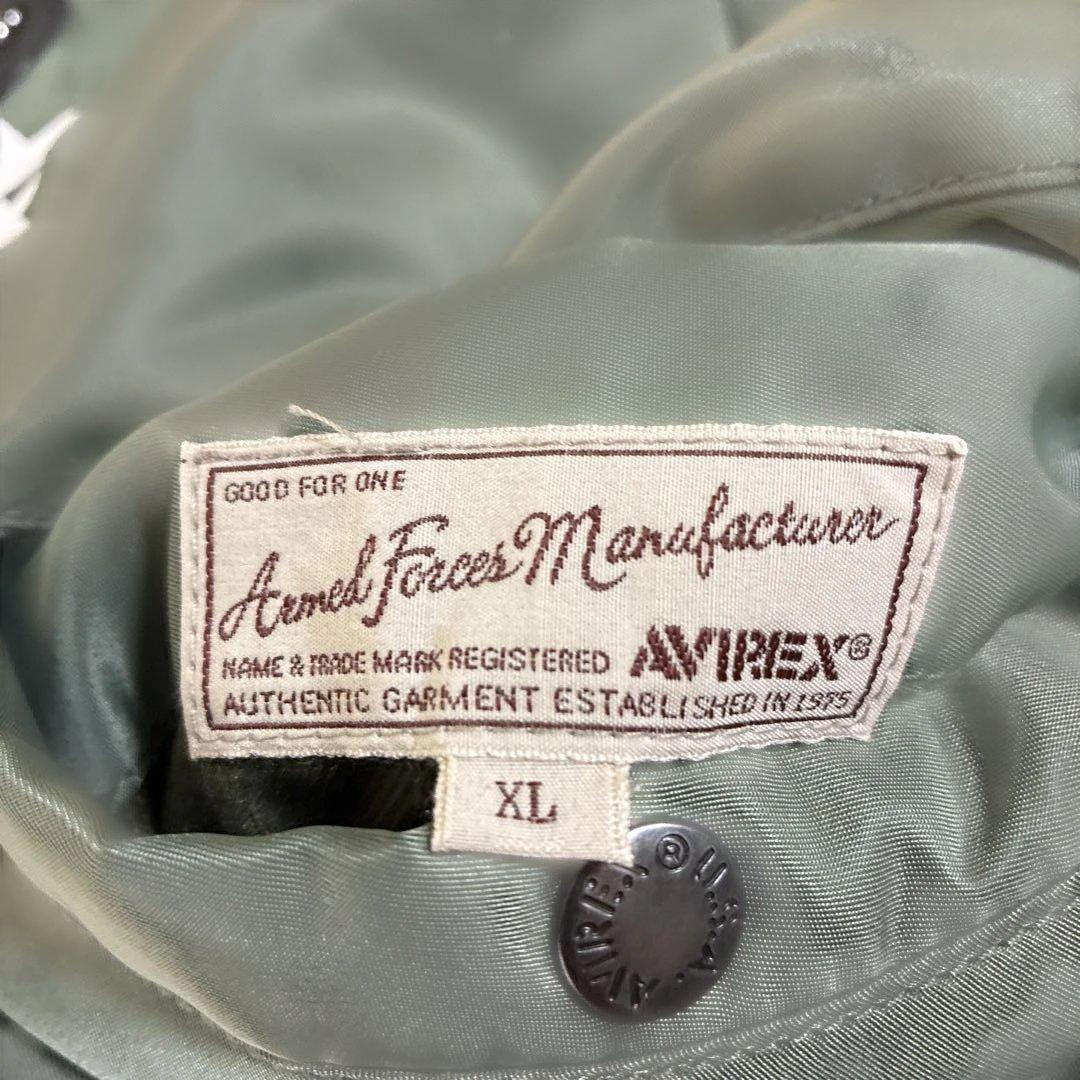 AVIREX フライトジャケット オリーブグリーン