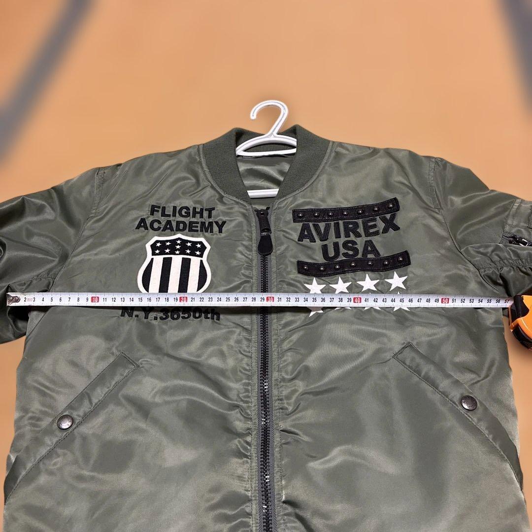 AVIREX フライトジャケット オリーブグリーン
