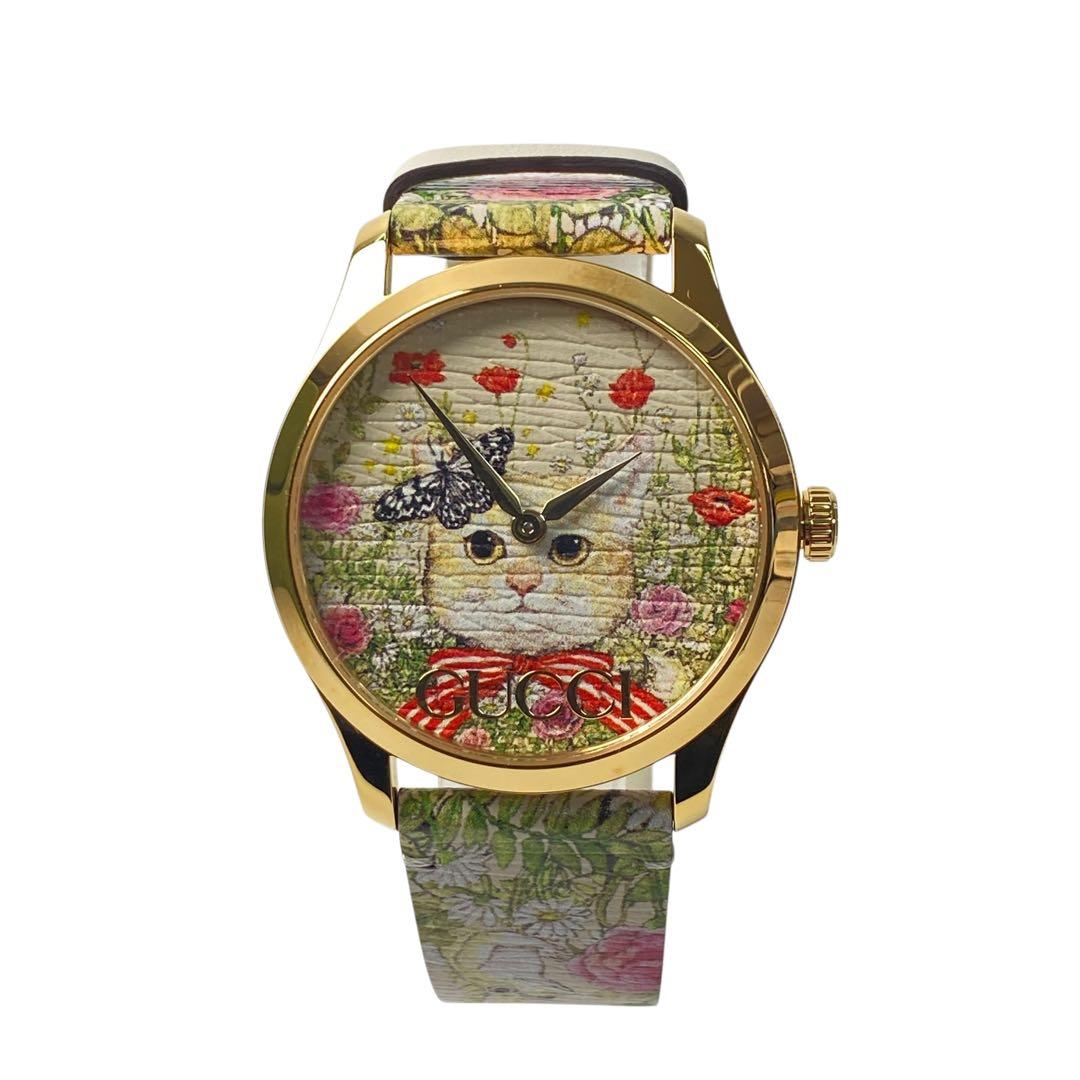 未使用 グッチ GUCCI ヒグチユウコ コラボ 126.4 腕時計