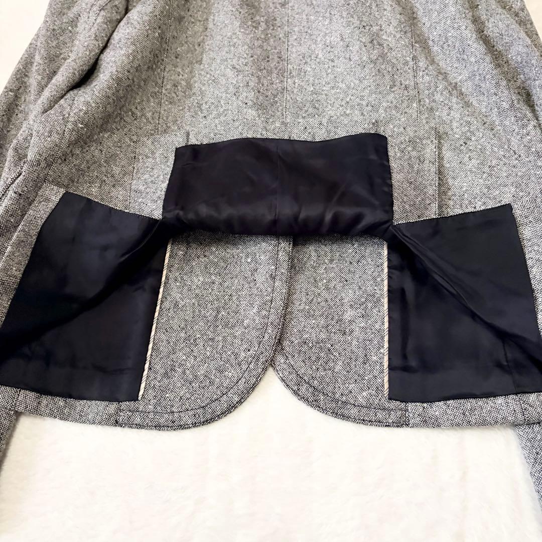 5793 【美品】 バーバリーロンドン テーラードジャケット 42 ツイード