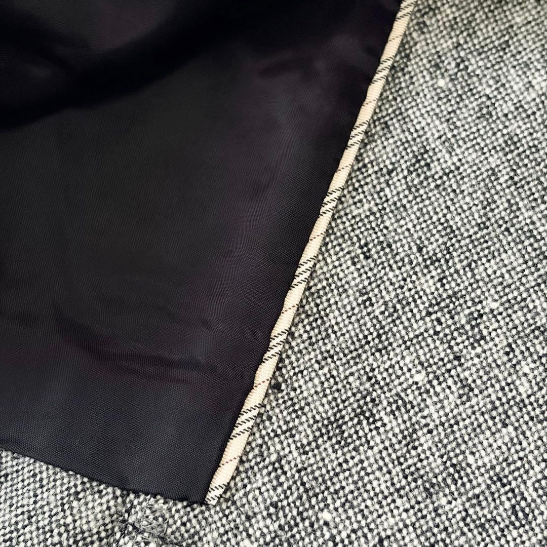 5793 【美品】 バーバリーロンドン テーラードジャケット 42 ツイード